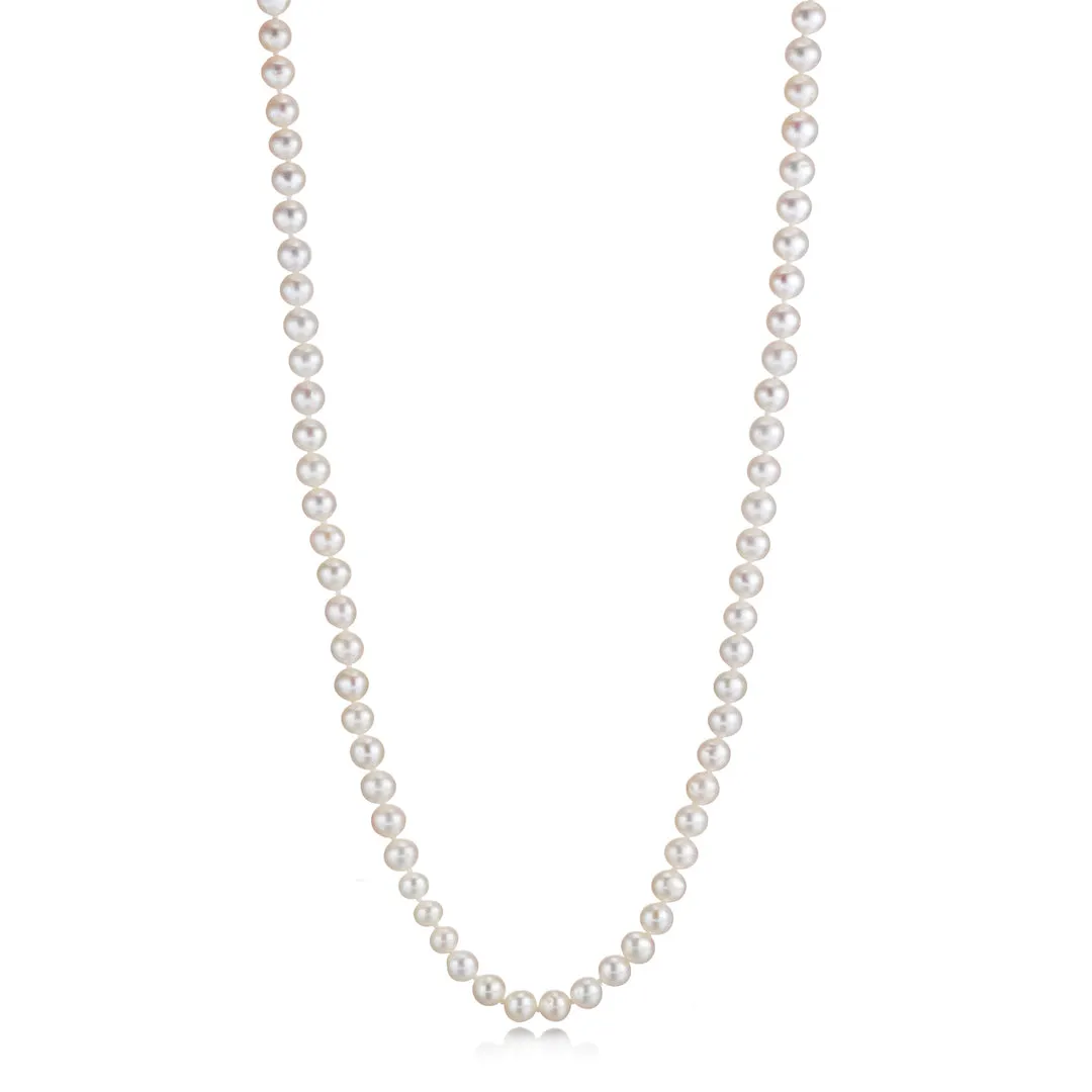 6mm Pearl Rope Necklace