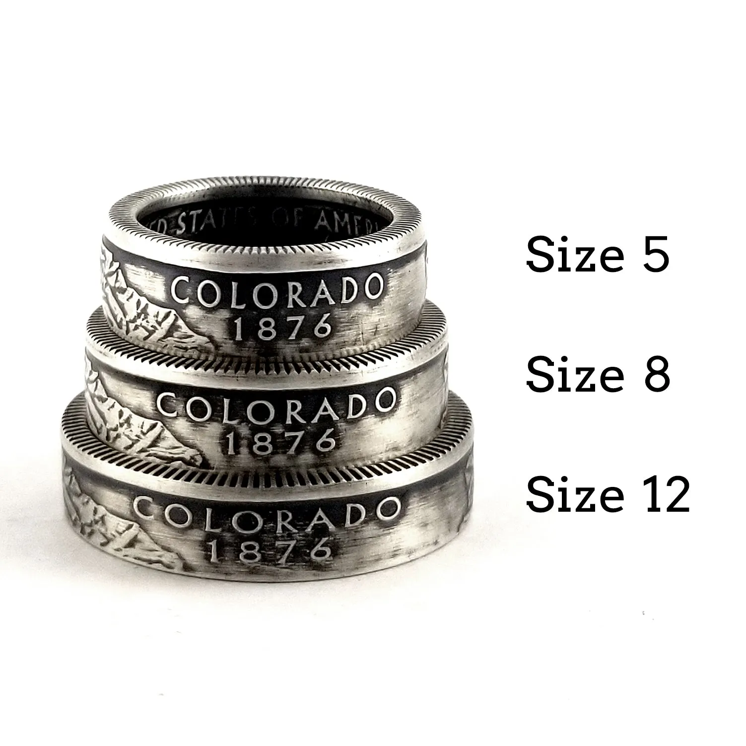 90% Silver North Carolina Quarter Ring