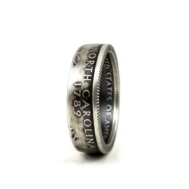 90% Silver North Carolina Quarter Ring