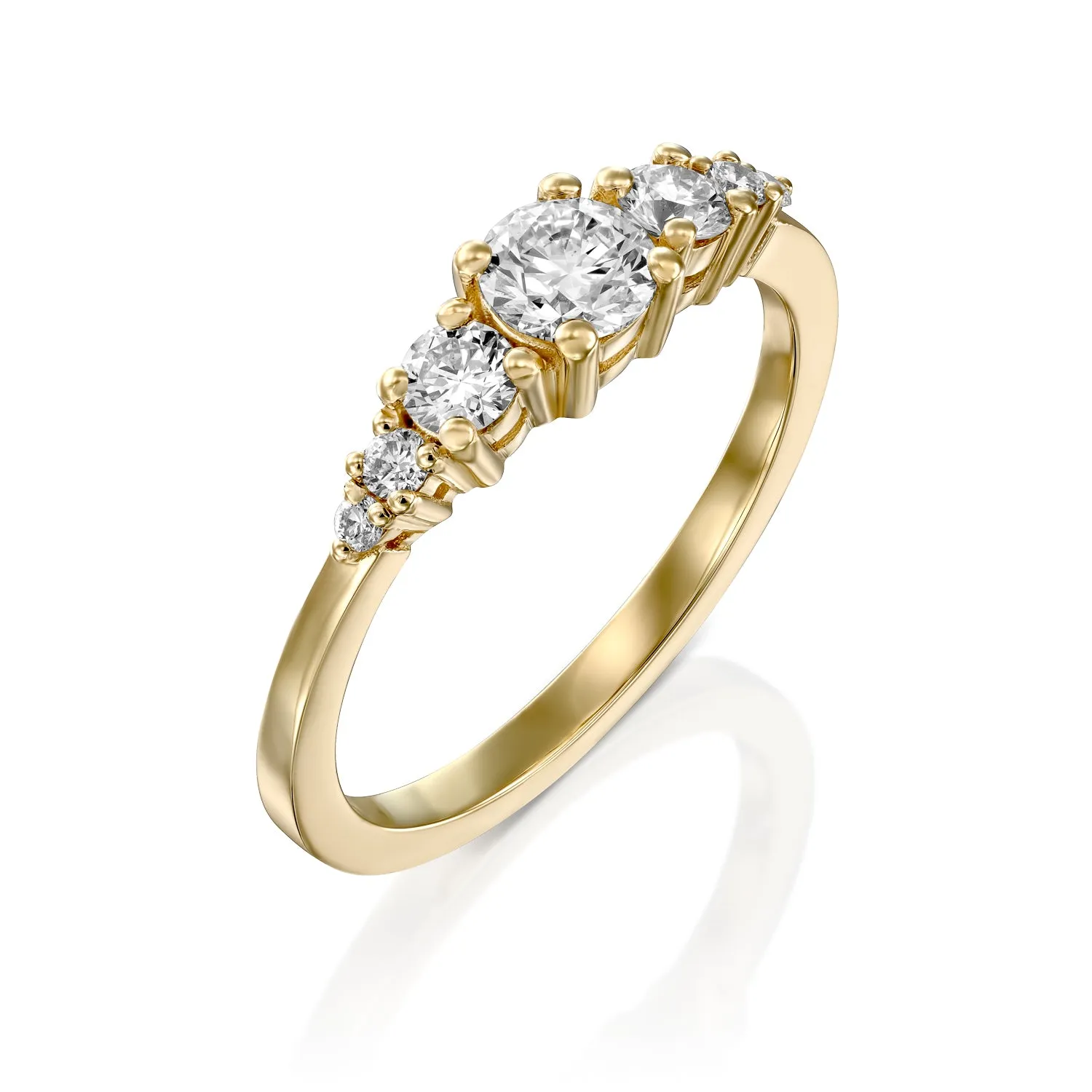 Bella Mia Gold Ring Diamond