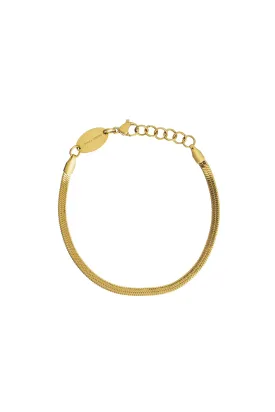 Brenda Grands Dainty Herringbone Bracelet