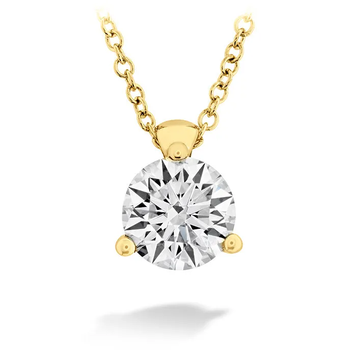 Classic 3 Prong Solitaire Pendant