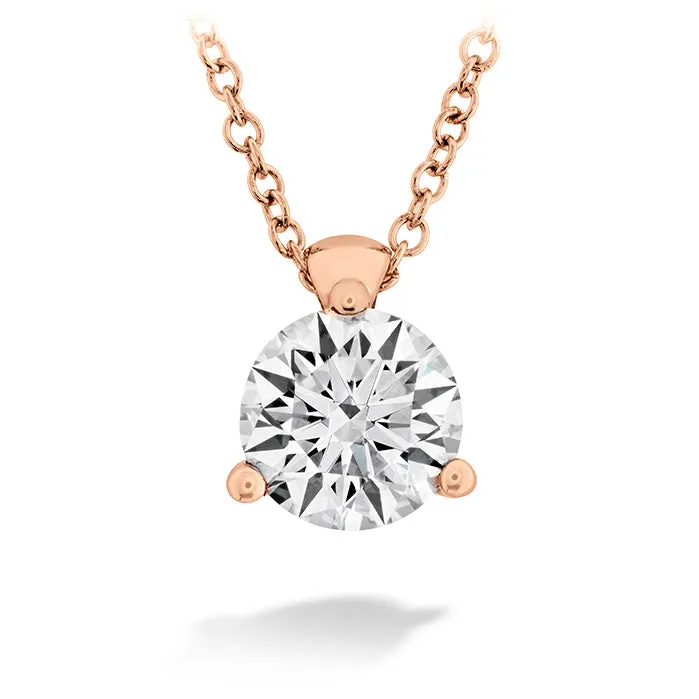 Classic 3 Prong Solitaire Pendant