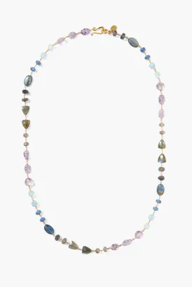 Maeve Necklace Blue Mix