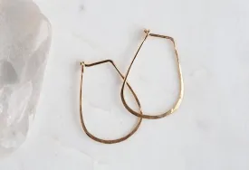 Small Horseshoe Hoop Earrings