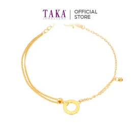 TAKA Jewellery 999 Pure Gold 5G Bracelet