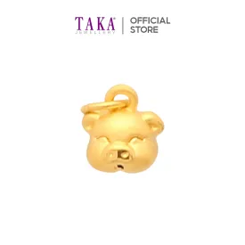 TAKA Jewellery 999 Pure Gold Pendant 12 Zodiac