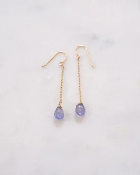 Tanzanite Drop Earrings