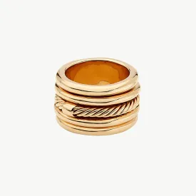 Uzi Spinner Statement Ring